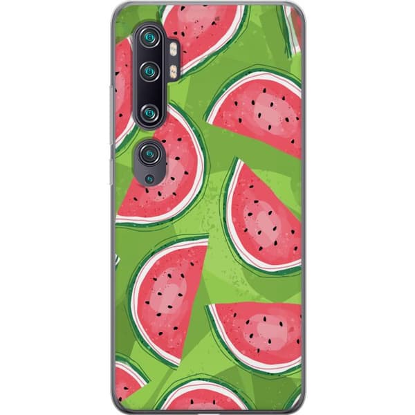 Kompatibelt Mobilskal till Xiaomi Mi Note 10 Vattenmelon