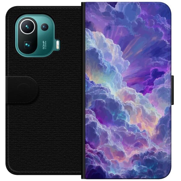 Kompatibel Tegnebogsetui til Xiaomi Mi 11 Pro Färgade drömmoln