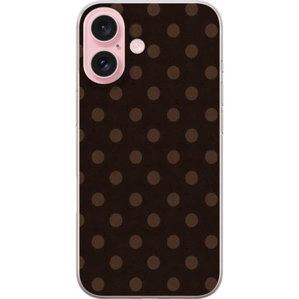 Kompatibelt Mobilskal till Apple iPhone 16 Mocha Pop