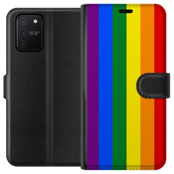 Kompatibelt Lommeboketui til Samsung Galaxy S10 Lite Pride Flagga