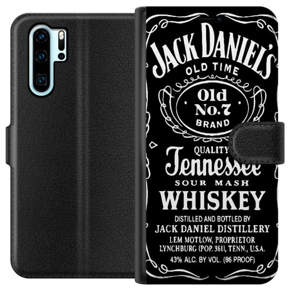 Kompatibel Tegnebogsetui til Huawei P30 Pro Jack Daniels