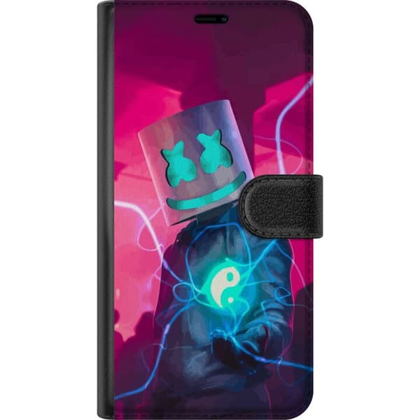 Kompatibel Tegnebogsetui til Apple iPhone 12 mini Marshmello Fortnite