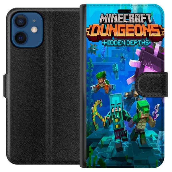 Yhteensopiva Lompakkokotelo Apple iPhone 12 mini Minecraft