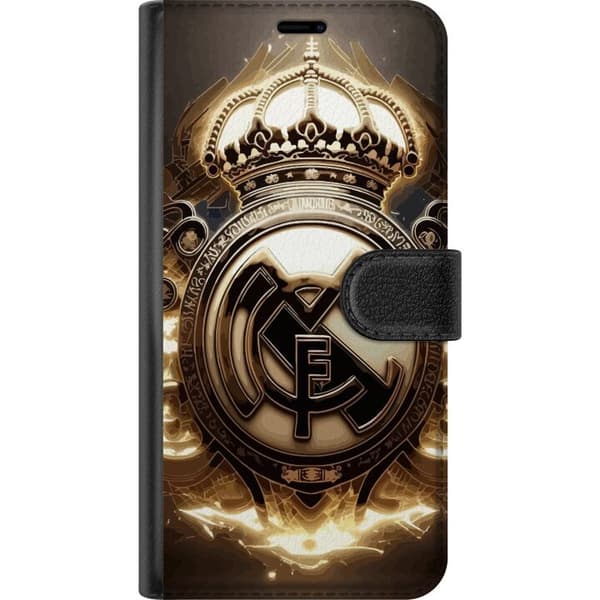Kompatibel Tegnebogsetui til Apple iPhone 17 Real Madrid