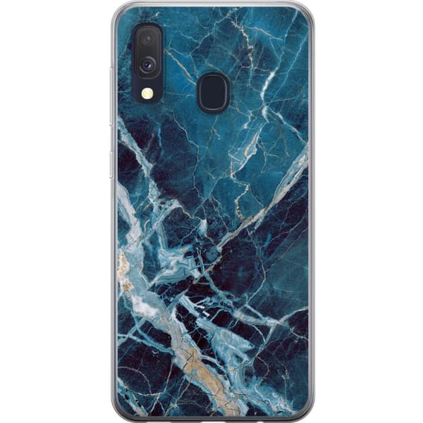 Kompatibelt Mobilskal till Samsung Galaxy A40 Marmor