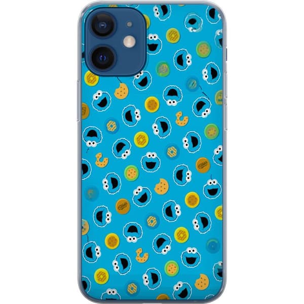 Kompatibelt Mobildeksel til Apple iPhone 12 mini Mönster med kakmonster