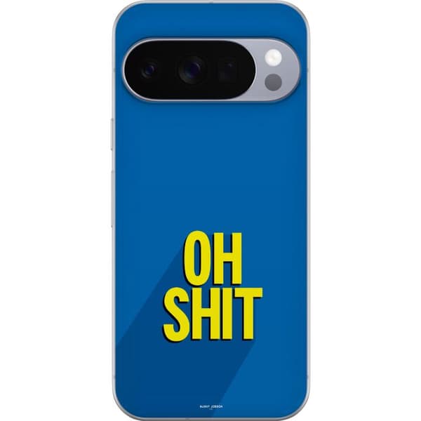Yhteensopiva Puhelinkuori Google Pixel 11 Pro Oh Shit text