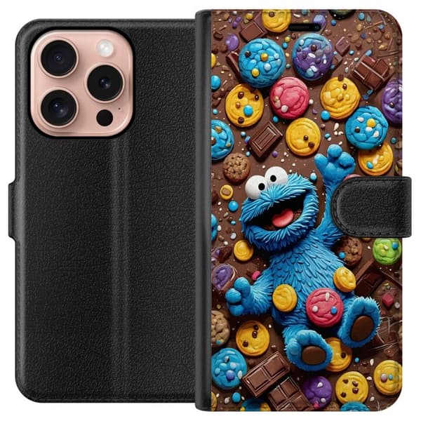 Kompatibel Tegnebogsetui til Apple iPhone 16 Pro karakterer og kendisser