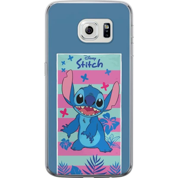 Kompatibelt Mobildeksel til Samsung Galaxy S6 edge Disney Stitch