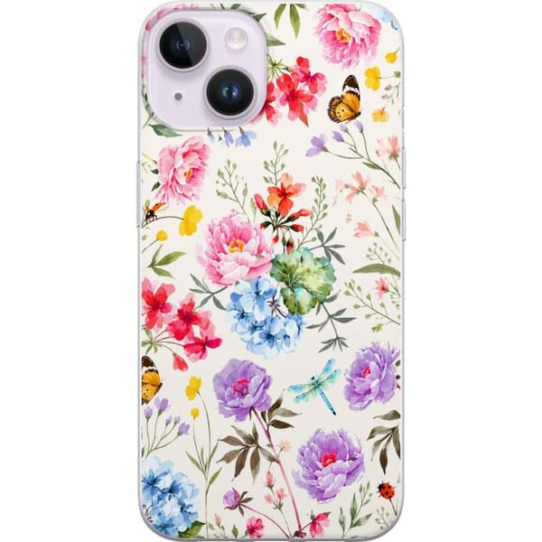 Kompatibelt Mobildeksel til Apple iPhone 14 Blomsterselskapet