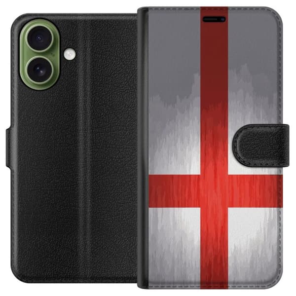 Kompatibel Tegnebogsetui til Apple iPhone 17 Englands flagga