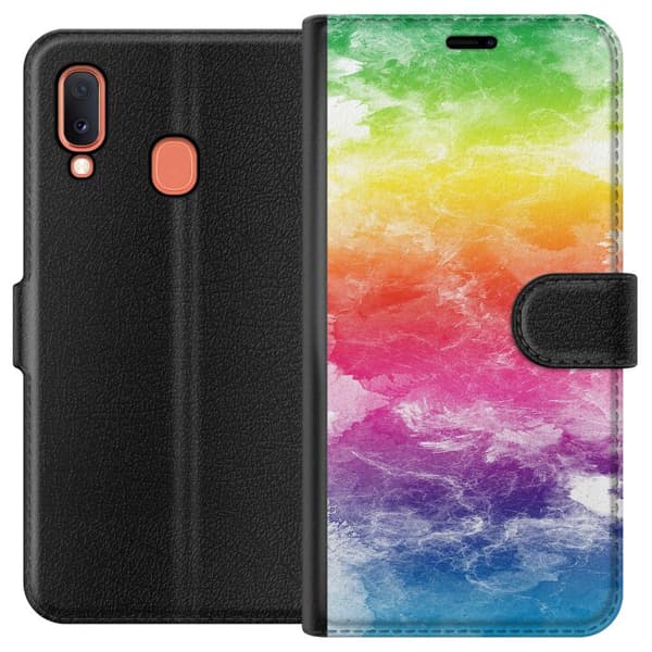 Kompatibelt Lommeboketui til Samsung Galaxy A20e Pride