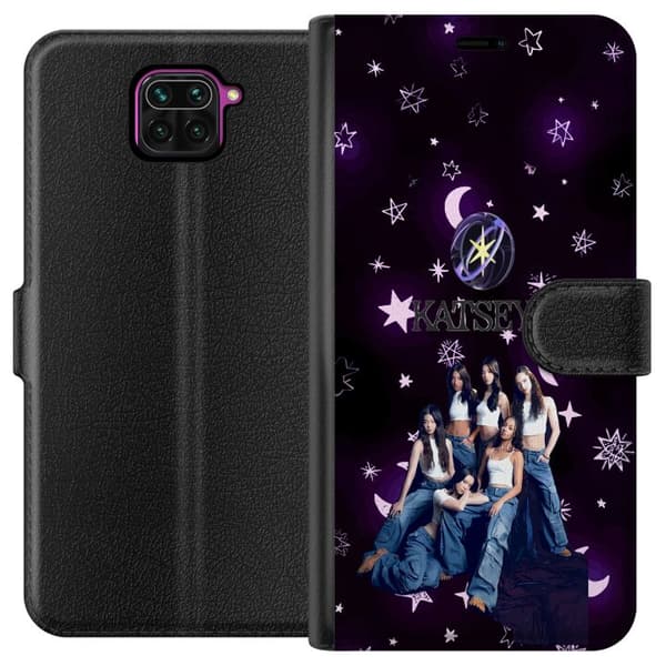 Yhteensopiva Lompakkokotelo Xiaomi Redmi Note 9 KATSEYE stjärncollage
