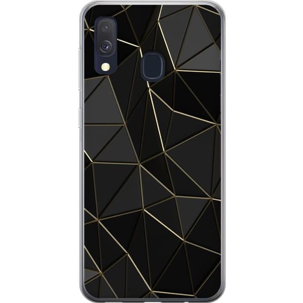 Kompatibelt Mobilskal till Samsung Galaxy A40 Midnight