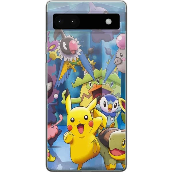 Kompatibelt Mobilskal till Google Pixel 6a Pokemon