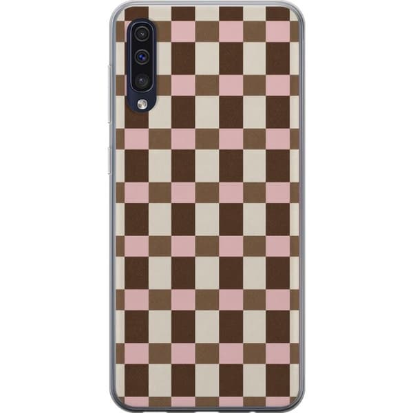 Kompatibelt Mobildeksel til Samsung Galaxy A50 Jordbærmokka
