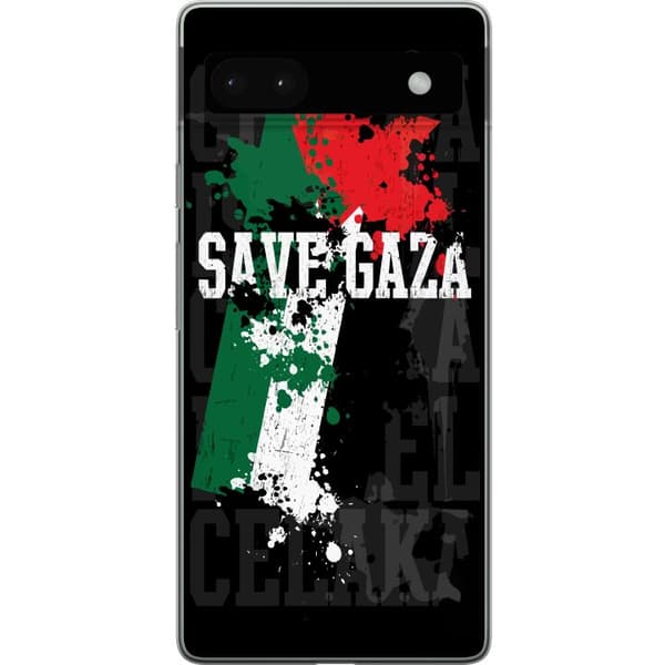 Kompatibelt Mobilskal till Google Pixel 6a Free Palestine