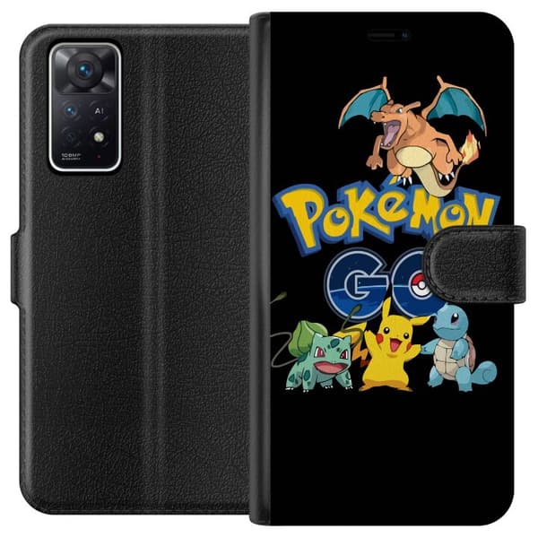 Kompatibelt Plånboksfodral till Xiaomi Redmi Note 11 Pro 5G Pokemon
