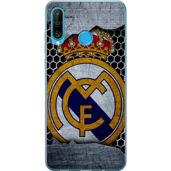 Kompatibelt Mobilskal till Huawei P30 lite Real Madrid CF