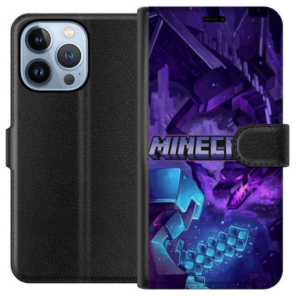 Kompatibelt Lommeboketui til Apple iPhone 13 Pro Minecraft