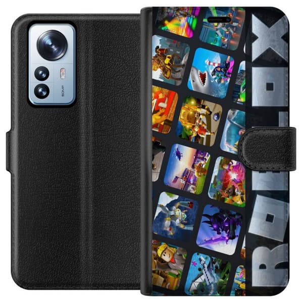 Kompatibel Tegnebogsetui til Xiaomi 12 Pro Roblox