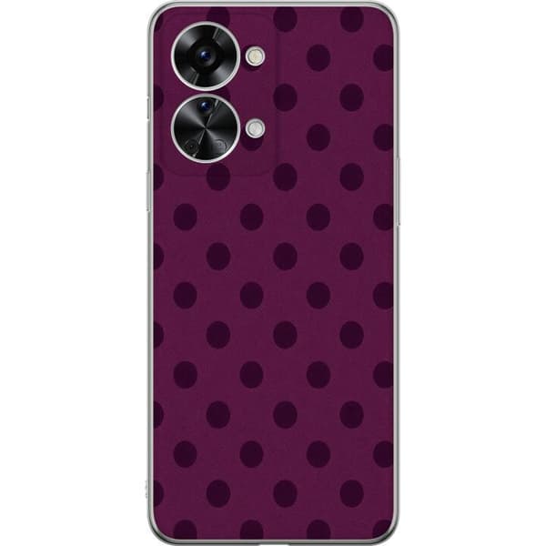 Kompatibelt Mobilskal till OnePlus Nord 2T Plum Dots