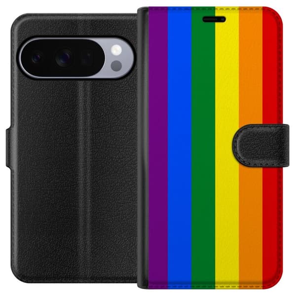 Kompatibelt Plånboksfodral till Google Pixel 11 Pro XL Pride Flagga