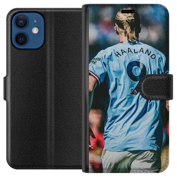 Kompatibel Tegnebogsetui til Apple iPhone 12 Erling Haaland