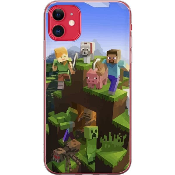 Kompatibelt Mobilskal till Apple iPhone 11 MineCraft