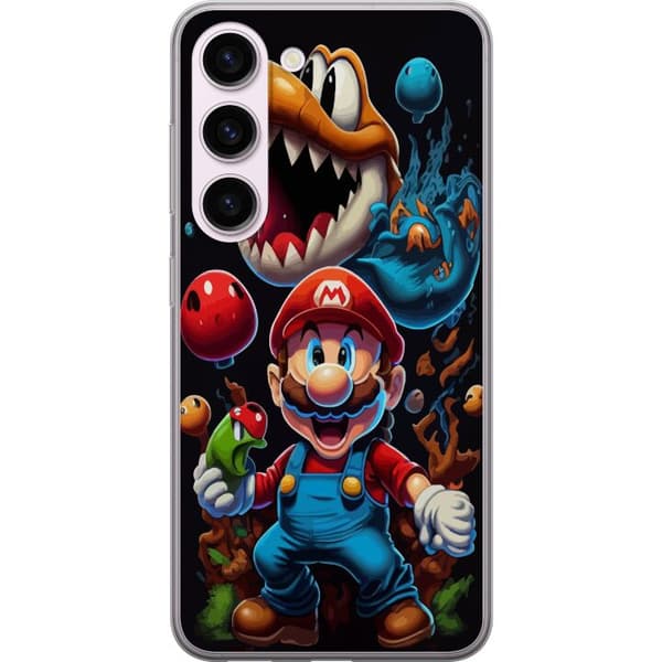 Kompatibelt Mobildeksel til Samsung Galaxy S23 Super Mario