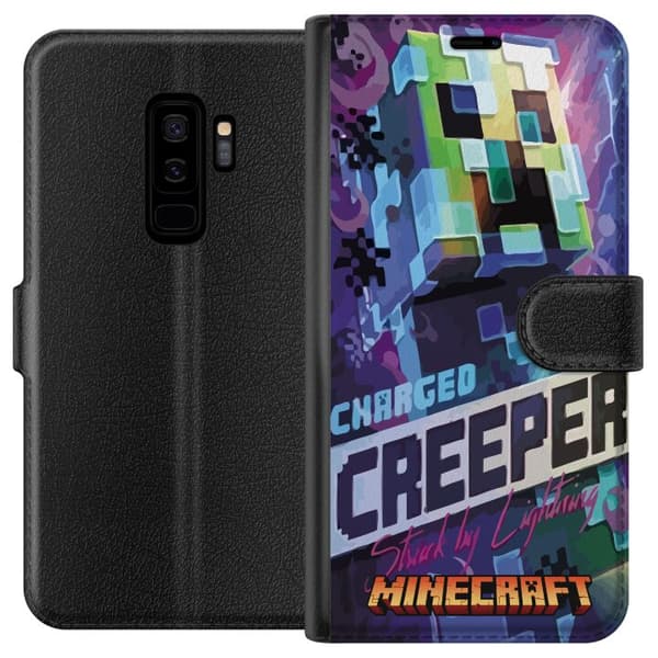 Kompatibelt Lommeboketui til Samsung Galaxy S9+ Minecraft
