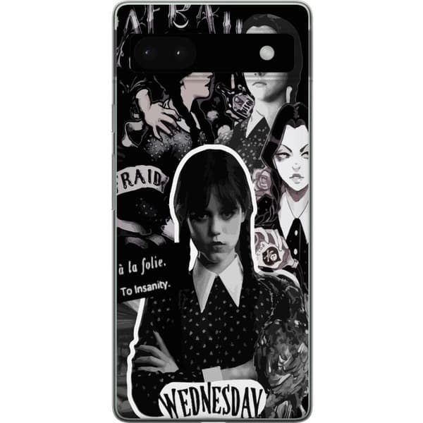 Kompatibel Mobilcover til Google Pixel 6a Wednesday Addams