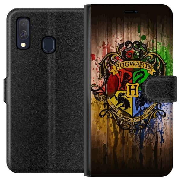 Kompatibelt Plånboksfodral till Samsung Galaxy A40 Harry Potter
