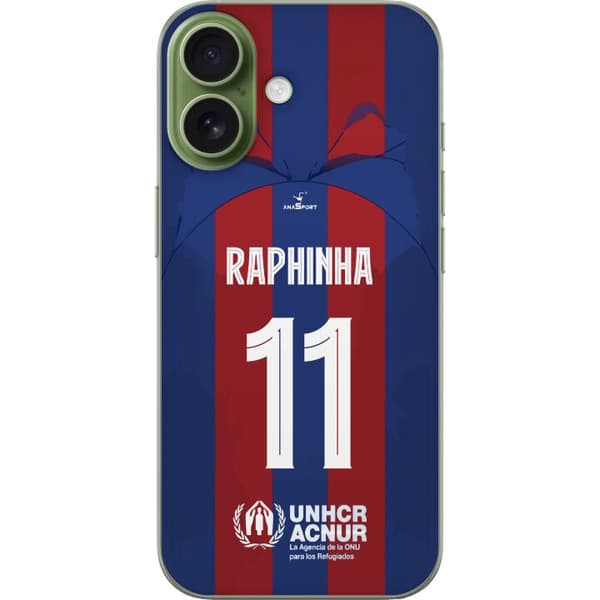 Kompatibelt Mobildeksel til Apple iPhone 17 Fotballinspirert trøye design