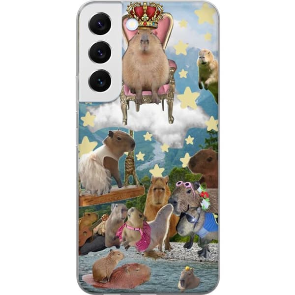 Kompatibelt Mobilskal till Samsung Galaxy S22 5G Capybara