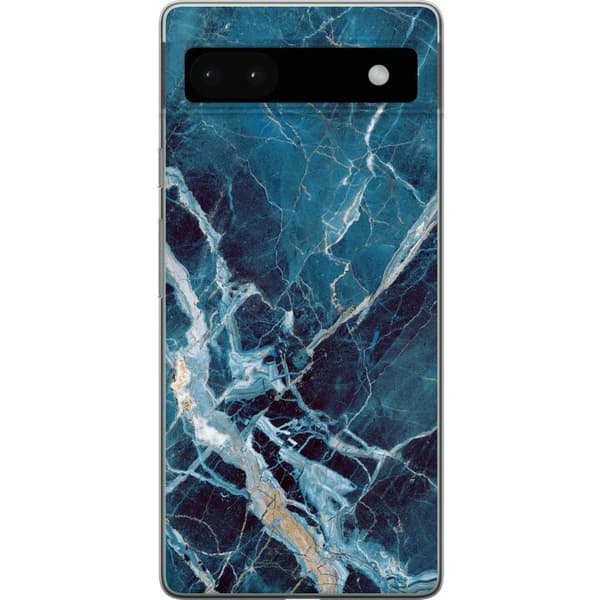 Yhteensopiva Puhelinkuori Google Pixel 6a Marmori