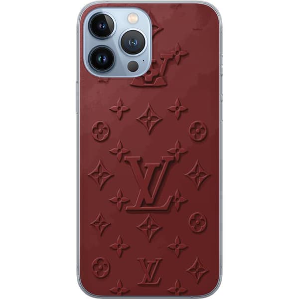 Kompatibelt Mobildeksel til Apple iPhone 13 Pro Max Elegant monogrammønster med eksklusiv følelse