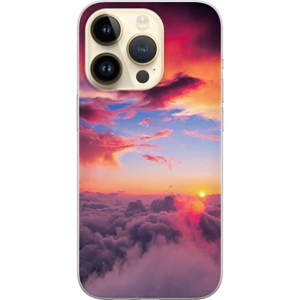 Kompatibelt Mobilskal till Apple iPhone 14 Pro Moln