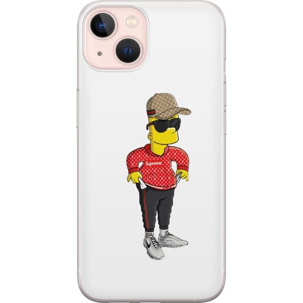 Kompatibel Mobilcover til Apple iPhone 13 Bart Simpsons SUP