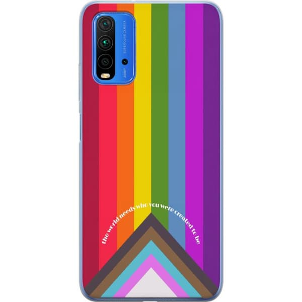 Kompatibelt Mobildeksel til Xiaomi Redmi Note 9 4G Hei verden!