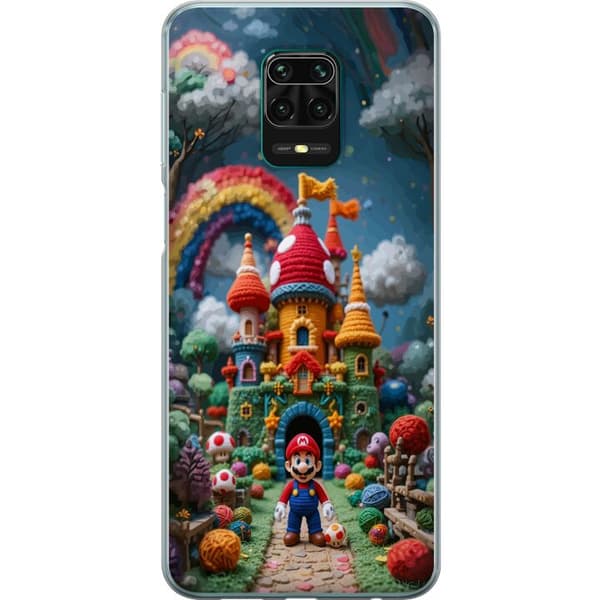Kompatibelt Mobildeksel til Xiaomi Redmi Note 9 Pro Super Mario-inspirert eventyrtema