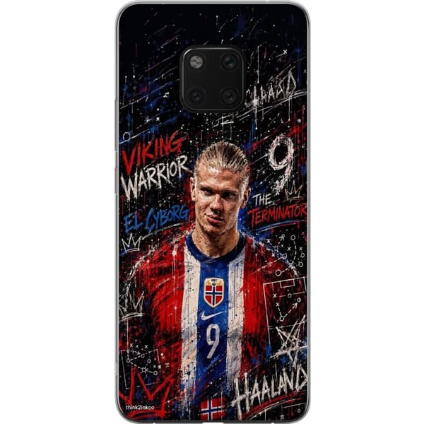 Kompatibelt Mobildeksel til Huawei Mate 20 Pro Erling Haaland graffiti
