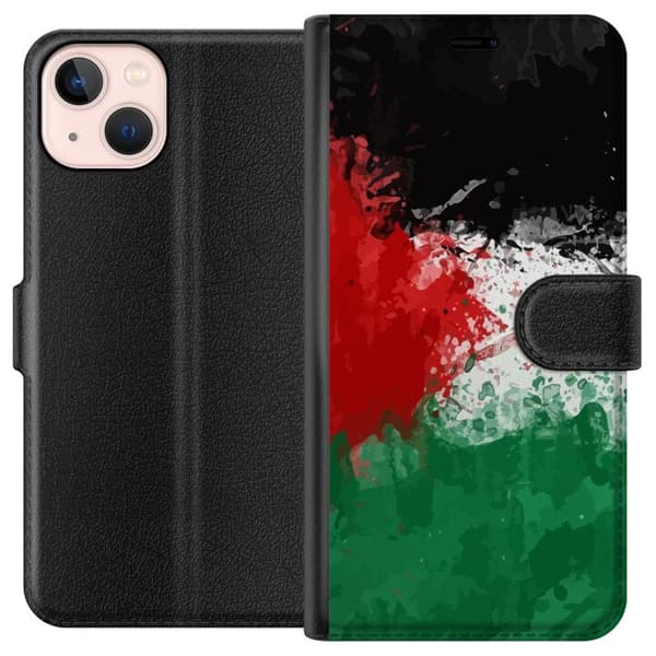 Kompatibelt Plånboksfodral till Apple iPhone 13 mini Palestina