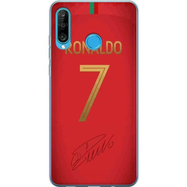 Kompatibelt Mobilskal till Huawei P30 lite Ronaldo