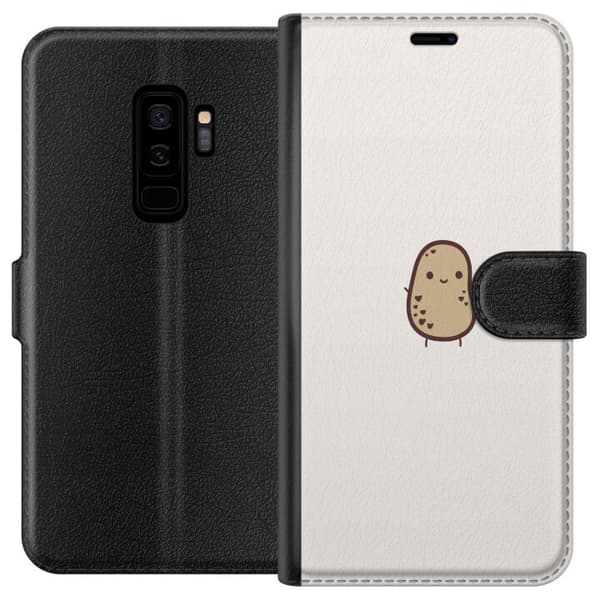 Kompatibel Tegnebogsetui til Samsung Galaxy S9+ Cute Potato