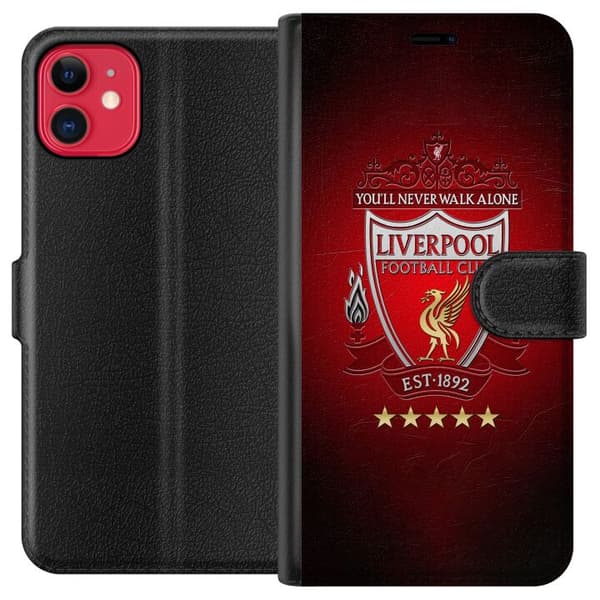 Kompatibel Tegnebogsetui til Apple iPhone 11 YNWA Liverpool