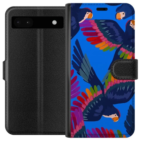 Kompatibel Tegnebogsetui til Google Pixel 6a Fugle