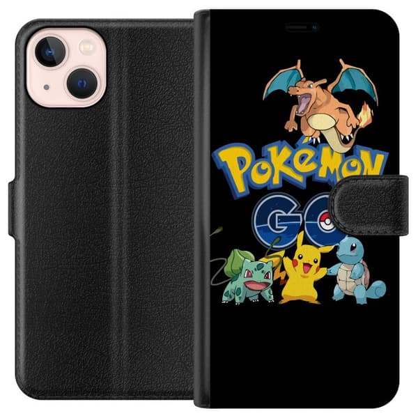 Kompatibelt Plånboksfodral till Apple iPhone 13 mini Pokemon