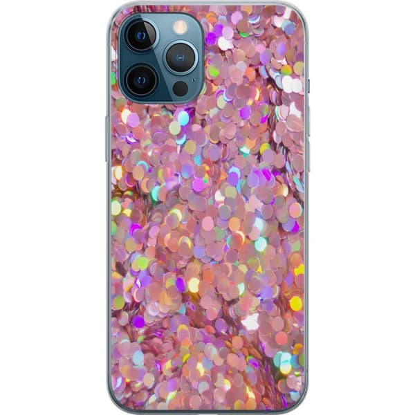 Yhteensopiva Puhelinkuori Apple iPhone 12 Pro Max Kimalteleva