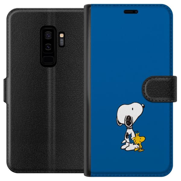 Kompatibel Tegnebogsetui til Samsung Galaxy S9+ Snobben Snoopy